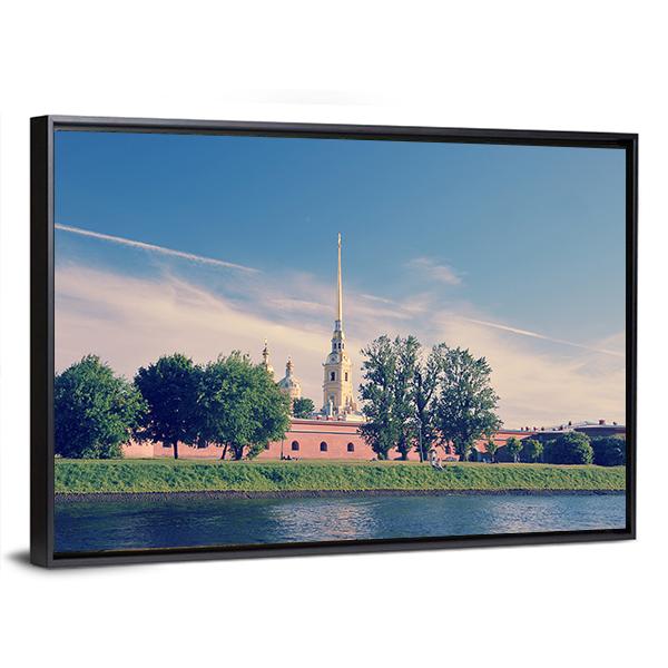 The Burial Place Of Nicholas ii Canvas Wall Art-3 Horizontal-Gallery Wrap-25" x 16"-Tiaracle