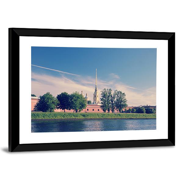 The Burial Place Of Nicholas ii Canvas Wall Art-3 Horizontal-Gallery Wrap-25" x 16"-Tiaracle