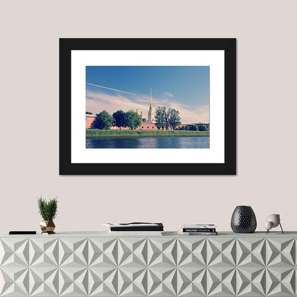 The Burial Place Of Nicholas ii Canvas Wall Art-3 Horizontal-Gallery Wrap-25" x 16"-Tiaracle