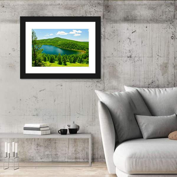 The Camel Ride Sky Pond Canvas Wall Art-5 Horizontal-Gallery Wrap-22" x 12"-Tiaracle