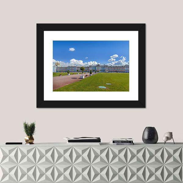 The Catherine Palace In Russia Canvas Wall Art-3 Horizontal-Gallery Wrap-25" x 16"-Tiaracle