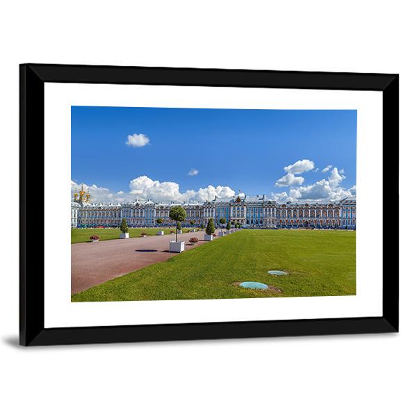 The Catherine Palace In Russia Canvas Wall Art-3 Horizontal-Gallery Wrap-25" x 16"-Tiaracle