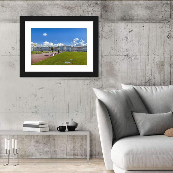 The Catherine Palace In Russia Canvas Wall Art-3 Horizontal-Gallery Wrap-25" x 16"-Tiaracle