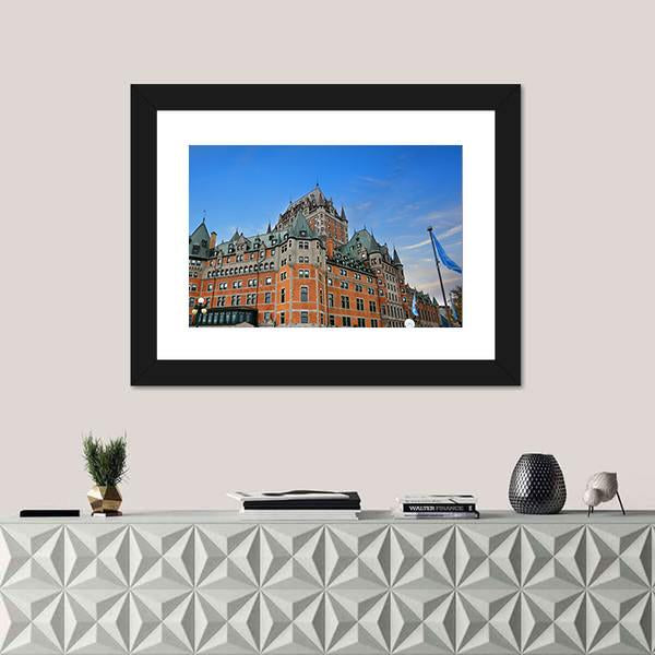 The Chateau Frontenac Canada Canvas Wall Art-3 Horizontal-Gallery Wrap-25" x 16"-Tiaracle
