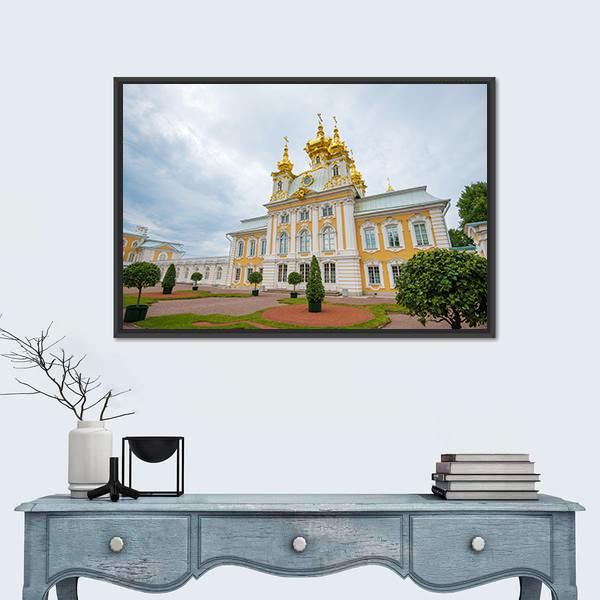 The Church Building Museum Canvas Wall Art-3 Horizontal-Gallery Wrap-25" x 16"-Tiaracle