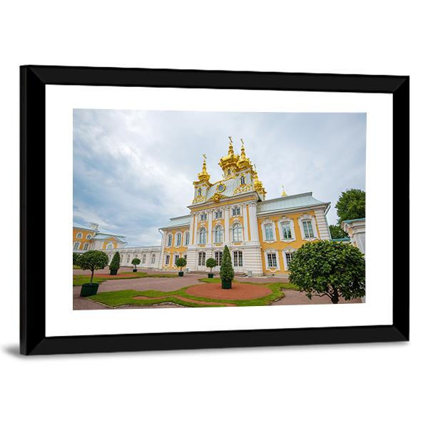 The Church Building Museum Canvas Wall Art-3 Horizontal-Gallery Wrap-25" x 16"-Tiaracle