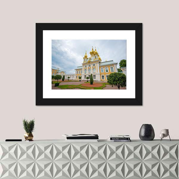 The Church Building Museum Canvas Wall Art-3 Horizontal-Gallery Wrap-25" x 16"-Tiaracle