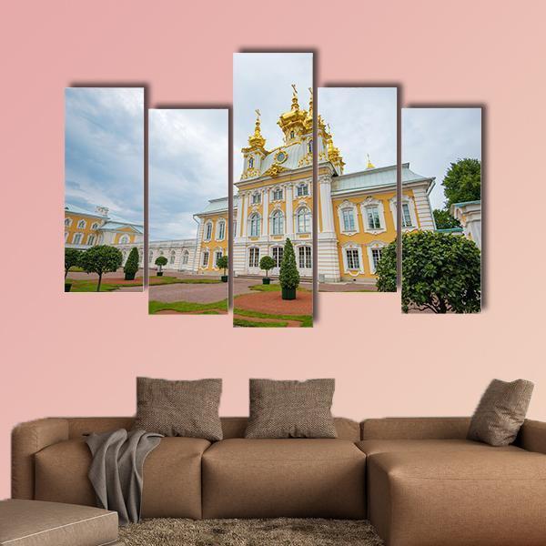The Church Building Museum Canvas Wall Art-5 Pop-Gallery Wrap-47" x 32"-Tiaracle