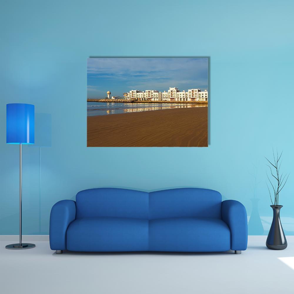 The City Of Agadir Morocco Canvas Wall Art-1 Piece-Gallery Wrap-48" x 32"-Tiaracle