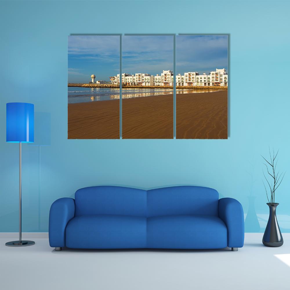 The City Of Agadir Morocco Canvas Wall Art-3 Horizontal-Gallery Wrap-37" x 24"-Tiaracle