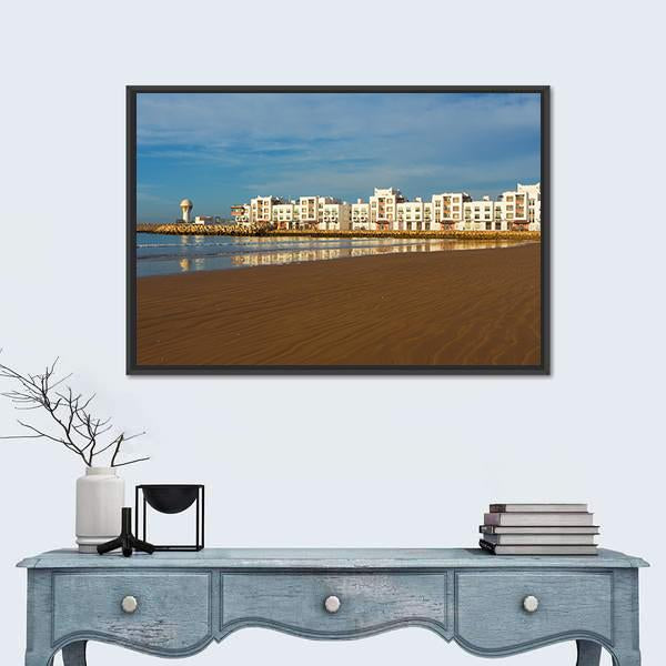 The City Of Agadir Morocco Canvas Wall Art-3 Horizontal-Gallery Wrap-25" x 16"-Tiaracle