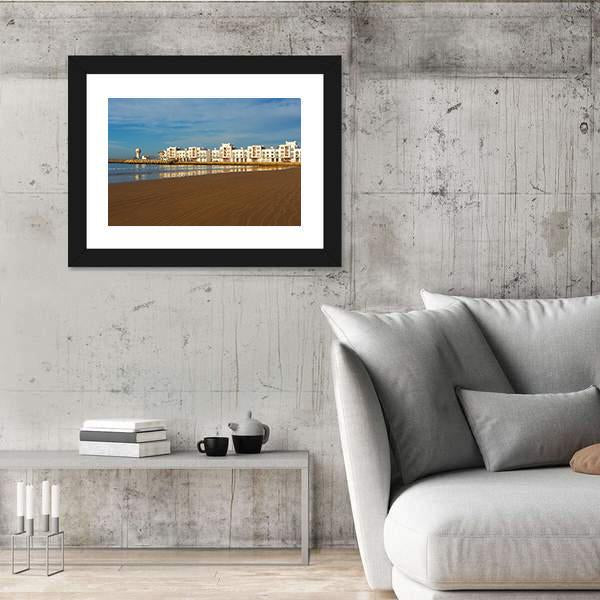 The City Of Agadir Morocco Canvas Wall Art-3 Horizontal-Gallery Wrap-25" x 16"-Tiaracle