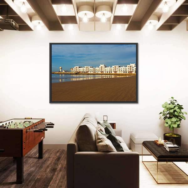 The City Of Agadir Morocco Panoramic Canvas Wall Art-1 Piece-36" x 12"-Tiaracle