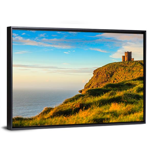 The Cliffs Of Moher Canvas Wall Art-3 Horizontal-Gallery Wrap-25" x 16"-Tiaracle