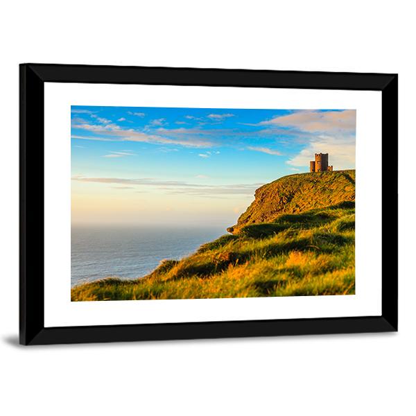 The Cliffs Of Moher Canvas Wall Art-3 Horizontal-Gallery Wrap-25" x 16"-Tiaracle