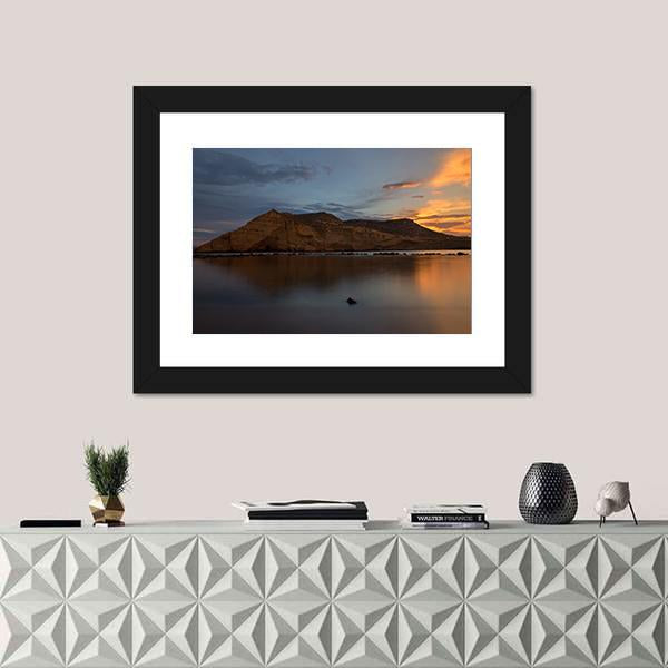 The Closed Cove In Aguilas Canvas Wall Art-5 Horizontal-Gallery Wrap-22" x 12"-Tiaracle