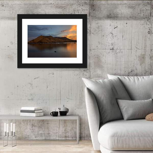 The Closed Cove In Aguilas Canvas Wall Art-5 Horizontal-Gallery Wrap-22" x 12"-Tiaracle