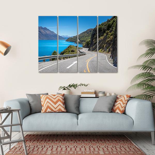 The Devil's Staircase View Point Canvas Wall Art-4 Horizontal-Gallery Wrap-34" x 24"-Tiaracle