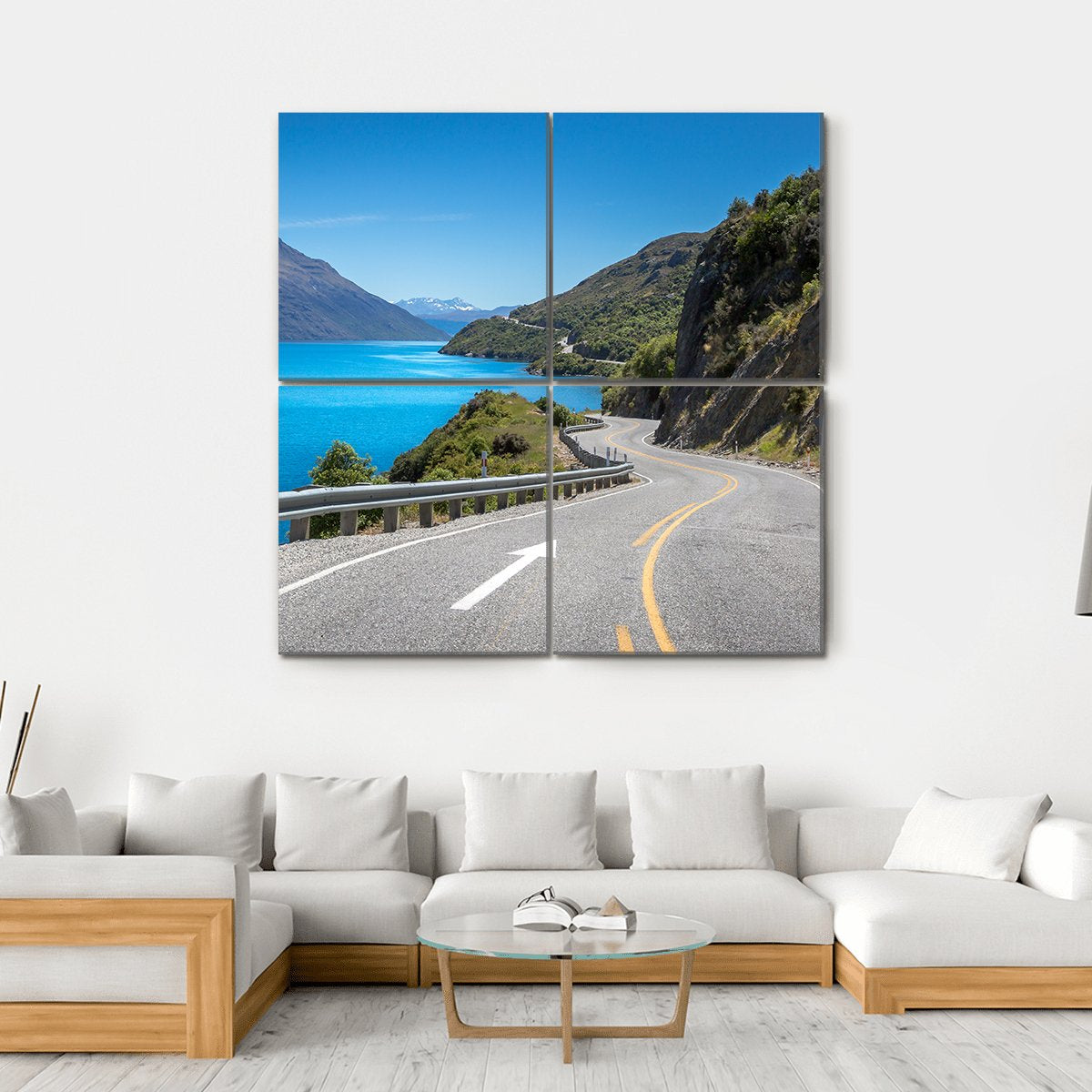 The Devil's Staircase View Point Canvas Wall Art-4 Square-Gallery Wrap-17" x 17"-Tiaracle