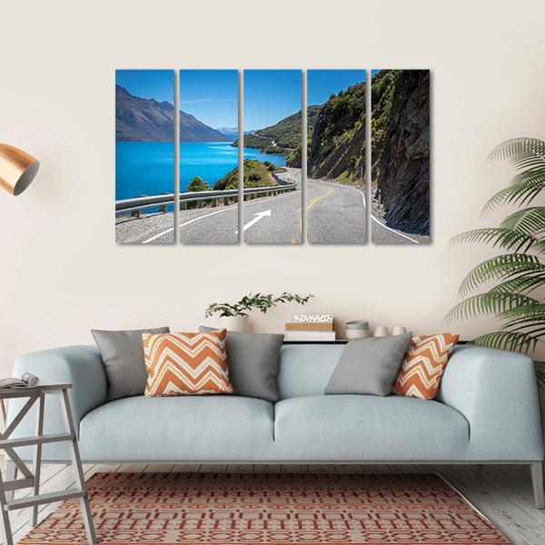 The Devil's Staircase View Point Canvas Wall Art-5 Horizontal-Gallery Wrap-22" x 12"-Tiaracle