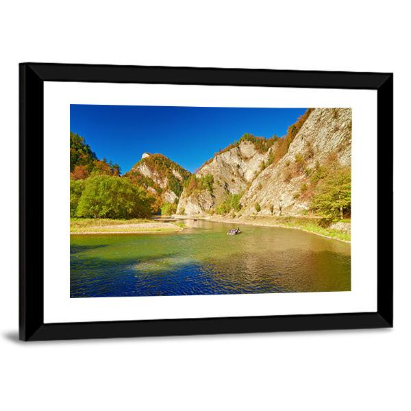 The Dunajec River Gorge Canvas Wall Art-3 Horizontal-Gallery Wrap-25" x 16"-Tiaracle