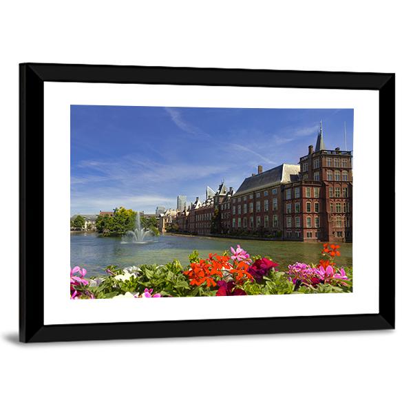 The Dutch Parliament Canvas Wall Art-3 Horizontal-Gallery Wrap-25" x 16"-Tiaracle