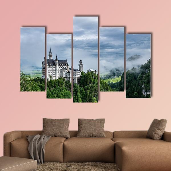 The Entrance Gate Of The Berlin Zoo Canvas Wall Art-5 Pop-Gallery Wrap-47" x 32"-Tiaracle