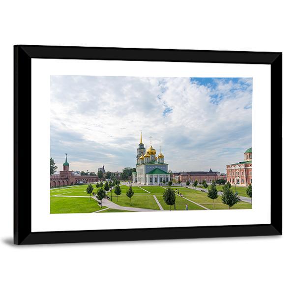 The Epiphany Cathedral Panoramic Canvas Wall Art-1 Piece-36" x 12"-Tiaracle