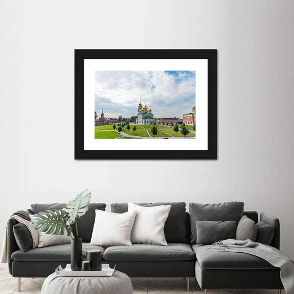 The Epiphany Cathedral Panoramic Canvas Wall Art-1 Piece-36" x 12"-Tiaracle
