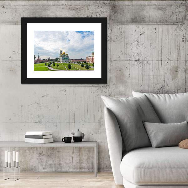 The Epiphany Cathedral Panoramic Canvas Wall Art-1 Piece-36" x 12"-Tiaracle