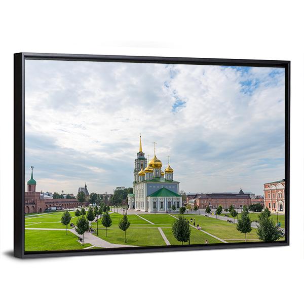 The Epiphany Cathedral Panoramic Canvas Wall Art-1 Piece-36" x 12"-Tiaracle