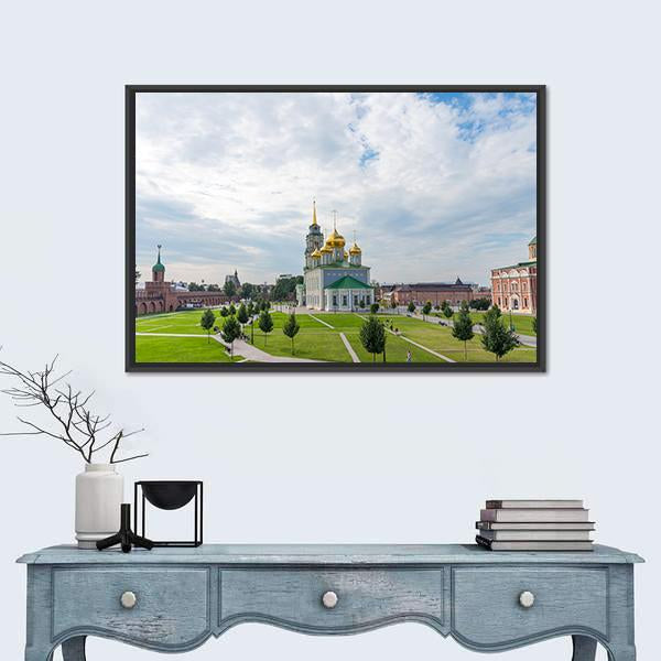The Epiphany Cathedral Panoramic Canvas Wall Art-1 Piece-36" x 12"-Tiaracle