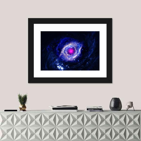 The Eye Of God Nebula Canvas Wall Art-5 Horizontal-Gallery Wrap-22" x 12"-Tiaracle