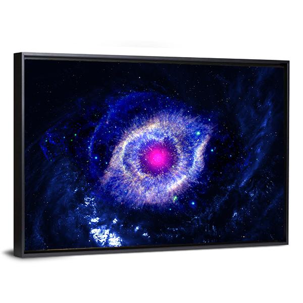 The Eye Of God Nebula Canvas Wall Art-5 Horizontal-Gallery Wrap-22" x 12"-Tiaracle