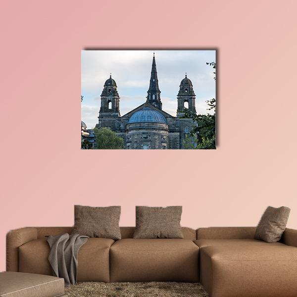 St Cuthbert Parish Church Canvas Wall Art-1 Piece-Gallery Wrap-48" x 32"-Tiaracle