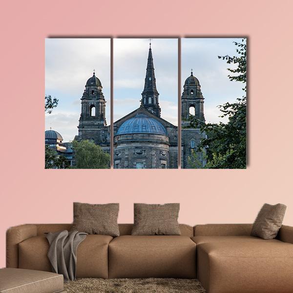 St Cuthbert Parish Church Canvas Wall Art-3 Horizontal-Gallery Wrap-25" x 16"-Tiaracle