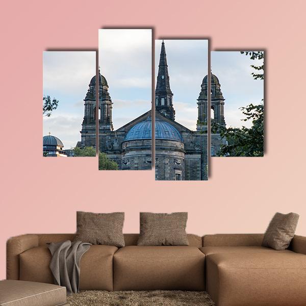 St Cuthbert Parish Church Canvas Wall Art-4 Pop-Gallery Wrap-50" x 32"-Tiaracle