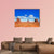 Buttes Of Monument Valley Canvas Wall Art-4 Horizontal-Gallery Wrap-34" x 24"-Tiaracle