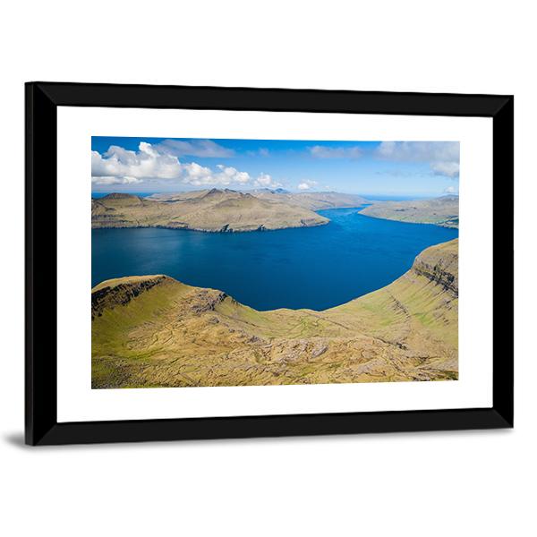The Faroe Islands Canvas Wall Art-3 Horizontal-Gallery Wrap-25&quot; x 16&quot;-Tiaracle