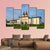 Ferapontov Convent In Summer Canvas Wall Art-5 Pop-Gallery Wrap-47" x 32"-Tiaracle