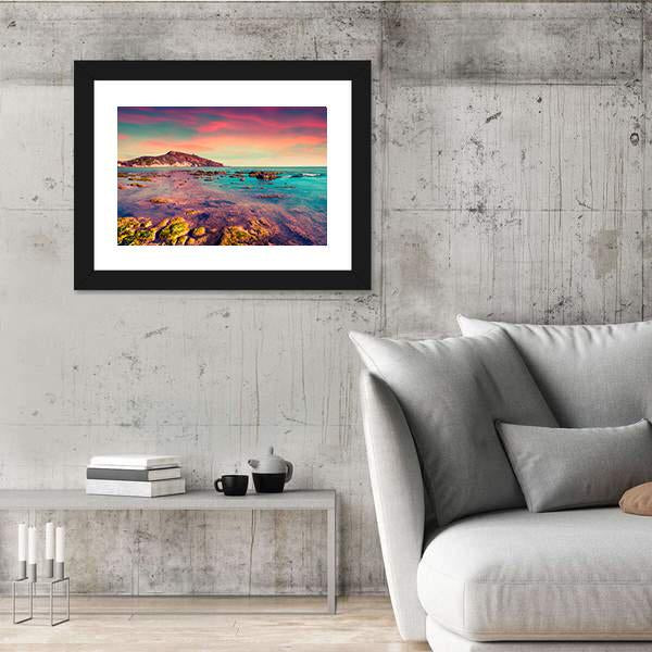 The Giallonardo Beach Panoramic Canvas Wall Art-1 Piece-36" x 12"-Tiaracle