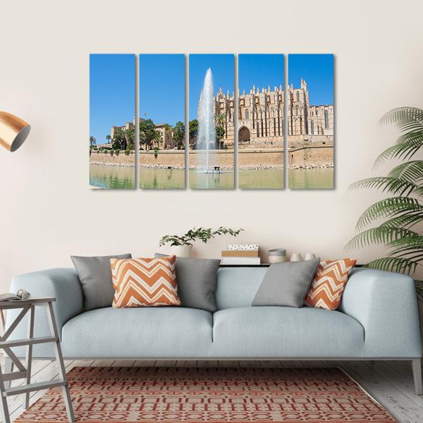 Palma de Mallorca Spain Canvas Wall Art-5 Horizontal-Gallery Wrap-22" x 12"-Tiaracle