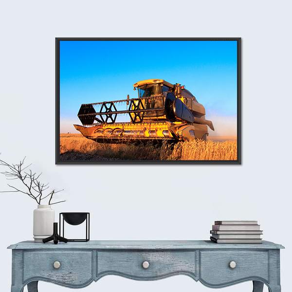 The Harvest Time Canvas Wall Art-3 Horizontal-Gallery Wrap-25" x 16"-Tiaracle