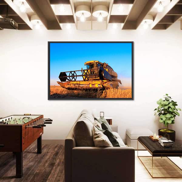 The Harvest Time Canvas Wall Art-3 Horizontal-Gallery Wrap-25" x 16"-Tiaracle