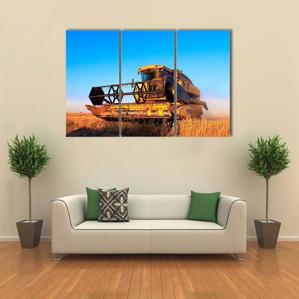 The Harvest Time Canvas Wall Art-3 Horizontal-Gallery Wrap-37" x 24"-Tiaracle