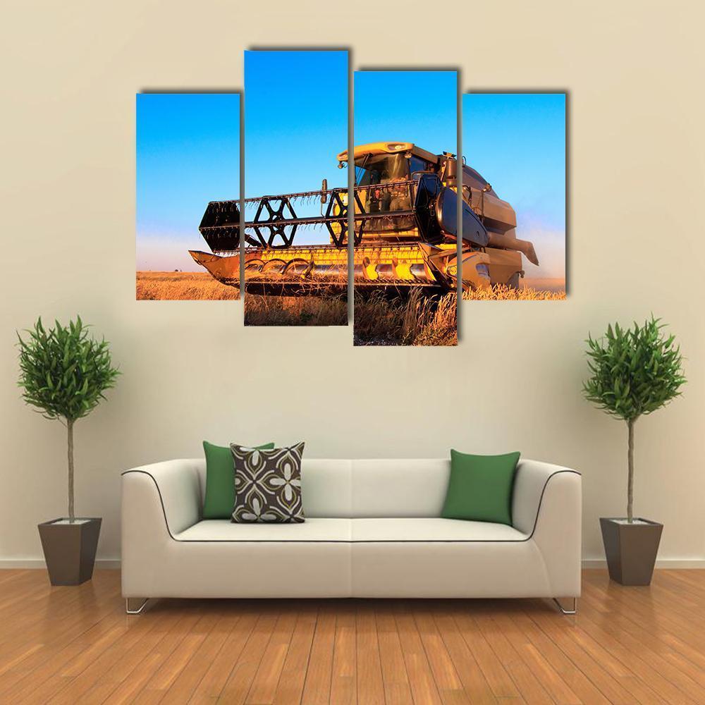The Harvest Time Canvas Wall Art-4 Pop-Gallery Wrap-50" x 32"-Tiaracle