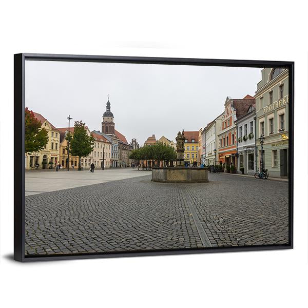 The Historic Part Of Town Alt Market Canvas Wall Art-3 Horizontal-Gallery Wrap-25" x 16"-Tiaracle