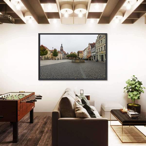 The Historic Part Of Town Alt Market Canvas Wall Art-3 Horizontal-Gallery Wrap-25" x 16"-Tiaracle