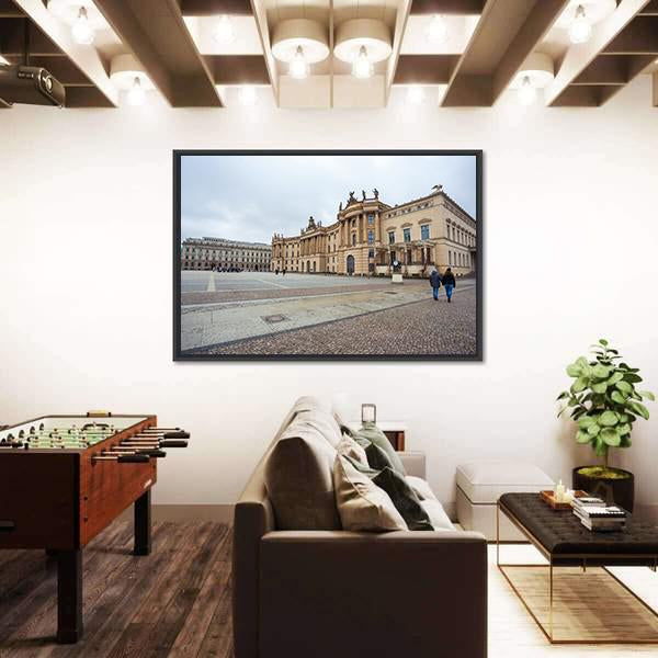 The Humboldt University Berlin Canvas Wall Art-3 Horizontal-Gallery Wrap-25&quot; x 16&quot;-Tiaracle