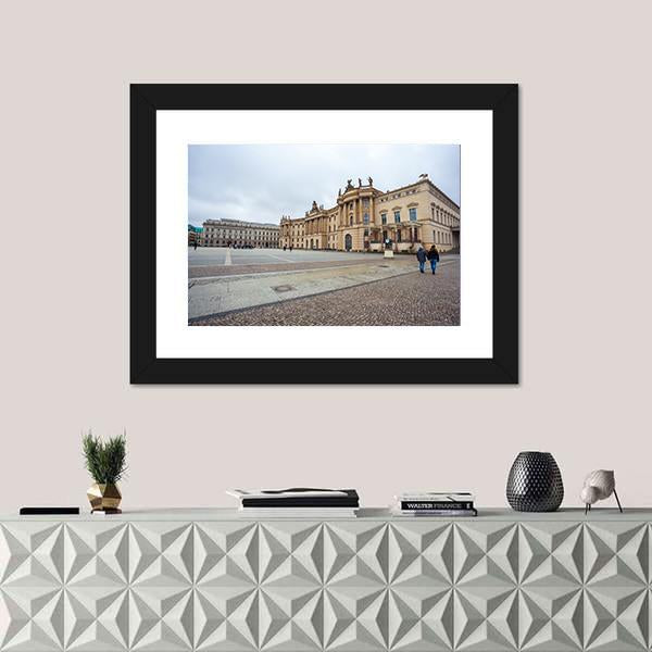 The Humboldt University Berlin Canvas Wall Art-3 Horizontal-Gallery Wrap-25&quot; x 16&quot;-Tiaracle